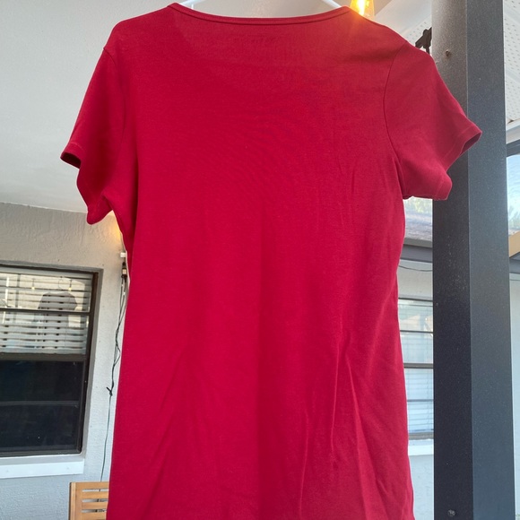 Women’s Red Tshirt - Picture 2 of 5